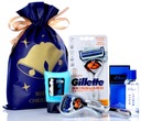 SÚPRAVA GILLETTE PRE MUŽOV ŽILETKA + KOZMETIKA DARČEK ZADARMO