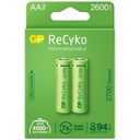 BATÉRIE Batérie GP Recyko R6 AA 2600mAh x2