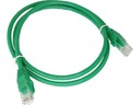 Patchcord UTP kat.6 ZELENÝ 0,5m KKU6ZIE0,5x10