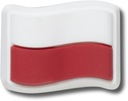 Crocs Jibbitz Topánky Dekorácie Polish Flag Pin