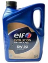 OIL ELF EVOLUTION FULL-TECH FE 5W30 5L SOLARIS