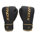 Boxerské rukavice RDX F6 Black & Gold 16 oz