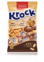 Roshen KROCK cukríky s karamelom 43% orechy 1kg