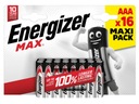 Batérie AAA LR03 ENERGIZER Max (16 ks.)