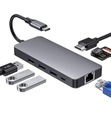 4Apple.pl HUB 9v1 USB-C HDMI LAN MacBook M1 M2