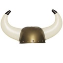 VIKINGSKÁ PRILBA VIKING s veľkým HORN ragnar zlatou NORDIC WARRIOR