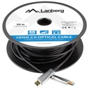 Lanberg v2.0 OPTICAL AOC 4K 60 UHD HDMI kábel 20m