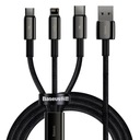 BASEUS TUNGSTEN 3V1 USB KÁBEL - USB TYP C / LIGHTN