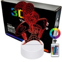 Nočná LED lampa Spiderman 3D LAMP