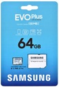 PAMÄŤOVÁ KARTA Samsung EVO Plus 64GB MicroSDHC SD