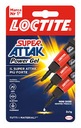 Profesionálne lepidlo LOCTITE SUPER ATTAK, 3 ks, každé 1g