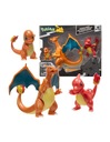 POKEMON 3 MINIFIGURY: CHARMANDER, CHARMELEON, CHARIZARD