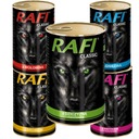 Rafi Classic MIX CHUTÍ 5x1240g DOKÁŽE VLČAŤ MOKRÉ JEDLO