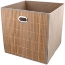 Skladací organizér kontajner 31cm BAMBOO-PP BÉŽOVÁ