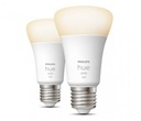 Biela inteligentná žiarovka Philips Hue 2xE27