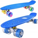 SKATEBOARD FISH BOARD LED PRE DETI DOSKA ŽIARENÉ KOLESÁ RGB FISHBOARD RYBY