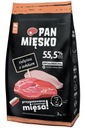 PAN MEAT Teľacie mäso s morčacím 3kg Chrumkavé suché krmivo pre psov M