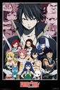 Anime plagát Fairy Tail Characters 61x91,5 cm