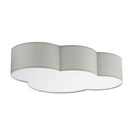 + Zadarmo. Stropné svietidlo Tk Lighting Ceiling Cloud, šedý detský obláčik, 4x