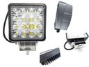 PRACOVNÁ LAMPA 16 LED 48W HALOGÉN 12 24V HOMOLOG E9