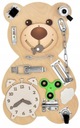 Manipulačná doska SENSORY MONTESSORI BEAR