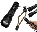 COBA XHP50 MILITARY 18650 LED ZOOm taktická turistická baterka 5 režimov