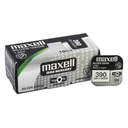 10x strieborná BATTERY MAXELL 390 AG10 SR1130SW SR54