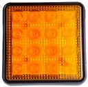 HERMETICKÁ LAMPA 16LED SMD HP 12-24V ORANŽOVÁ