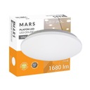 Okrúhle biele LED stropné svietidlo MARS 24W 38cm senzor