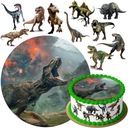 SADA ZÁBALOV NA TORTY DINOSAURY + POSTAVY 10ks