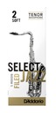 RICO Select Jazz Filed Saks Tenor Reed 2S