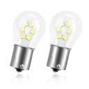 Biela 2x LED 1156 7506 BA15S P21W CANBUS AUTO