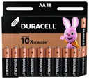 Duracell AA alkalická batéria (R6) 18 ks.