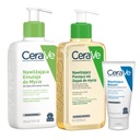 CeraVe hydratačná umývacia emulzia 236 ml, telový olej 236 ml + ZDARMA