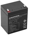 Nabíjacia batéria EUROPOWER EP 12V 5Ah 6-9 rokov