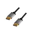 Logilink DisplayPort kábel 4K 60Hz hliníkový 2m