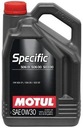 ŠPECIFICKÉ MOTUL 506,01 506,00 503,00 0W30 VW 5L