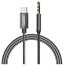 ADAPTÉROVÝ KÁBEL USB-C TYP C AUX MINI jack 3,5 mm 1M RECCI