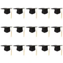 Senior Academic Cap Doctoral Cap Props 15 PCS