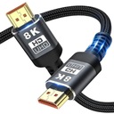 KÁBEL HDMI 2.1 PREMIUM ULTRA High Speed ​​​​8K 60HZ 4K 120Hz HQ 1 meter