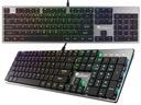 TENKÁ MECHANICKÁ E-SPORT RGB HERNÁ KLÁVESNICA