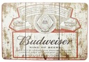 TANIER Budweiser King Of Beers | 20x20 cm