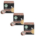 3 x káva STARBUCKS DOLCE CAFFE LATTE 12 ks