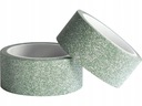 GREEN GLITTER TAPE 2 KS. 15 MM X 3M GALÉRIA