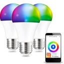 3x E27 13W RGB WIFI TUYA SMART LIFE LED žiarovka