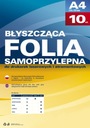 BIELA ​​SAMOLEPIACA FÓLIA PRE LASEROVÉ TLAČIARNE A KOPÍROVANIE A4 10 listov.