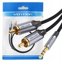 VENTION KÁBEL AUDIO KÁBEL MINI KONEKTOR 3,5MM NA 2X RCA CINCH STEREO AUX 1,5M