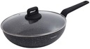 Wok panvica s mramorovým povrchom 28 cm indukcia KLAUSBERG KB-7668