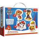 Paw Patrol hlavolamy GrubeTrefl Baby's prvý hlavolam