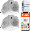 2x ZÁSUVKA ČASOVAČA WiFi SMART TUYA ČASOVAČ WATT METER 16A